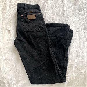 Vintage Black Wrangler jeans